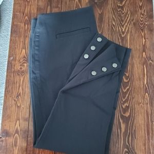 Size 8 - Straight Fit Button Trimmed Pants